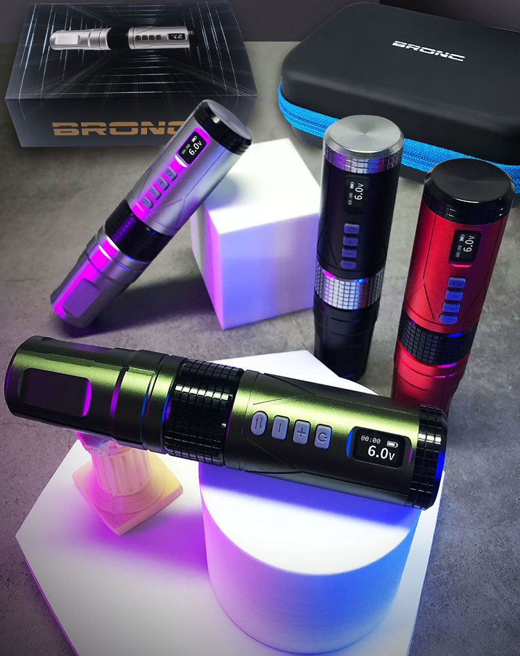 BRONC Wireless Tattoo Pen V8