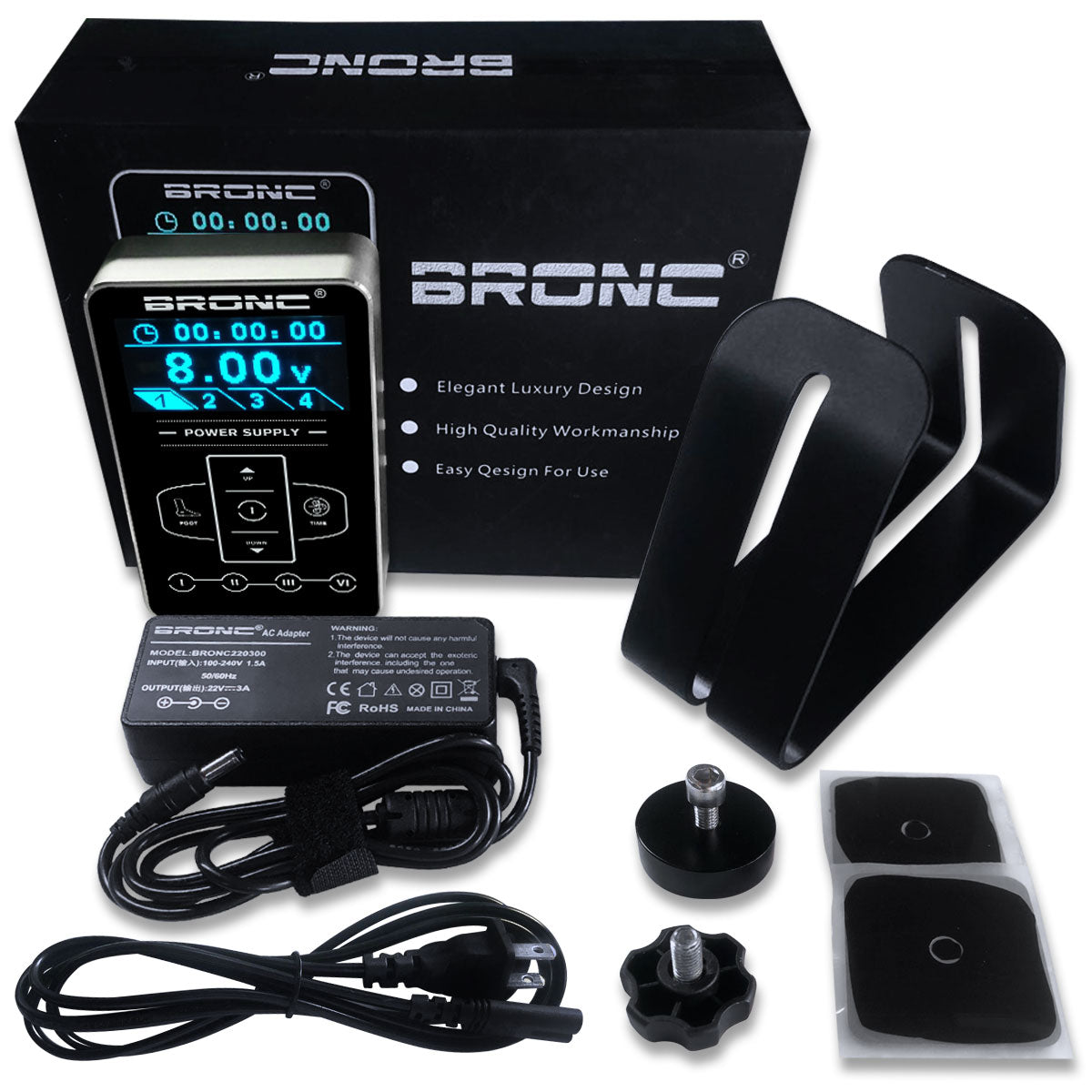 Bronc Tattoo Power Supply 3 Ampere