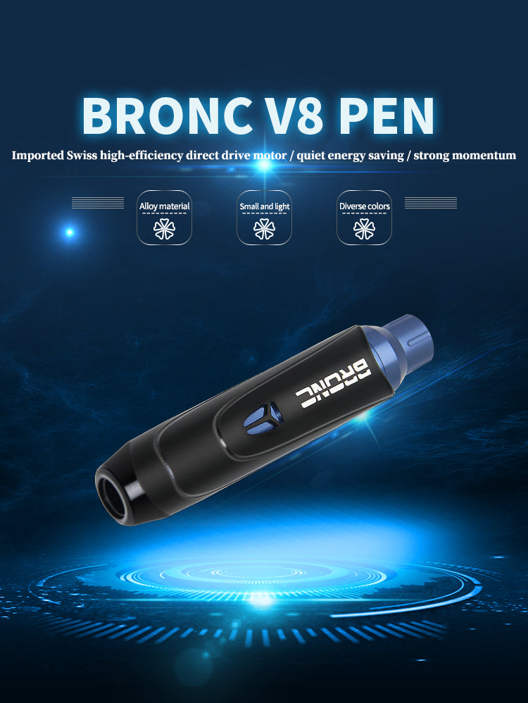 Bronc Pen V8 Cartridges Tattoo Machine