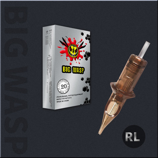 BIGWASP Cartridges Needle Brown-Round Liner