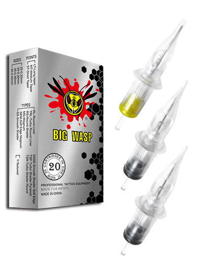 Big Wasp Matte Cartridge Needles-Round Liners