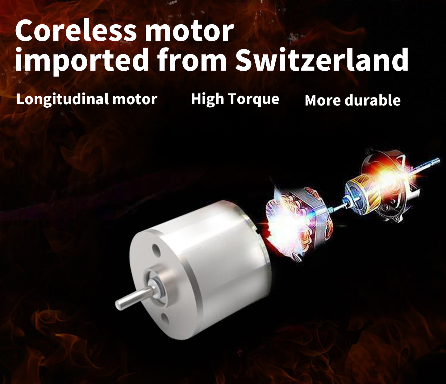 Short Tattoo Pen with Swiss motor